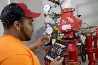 Fire equipment inspection