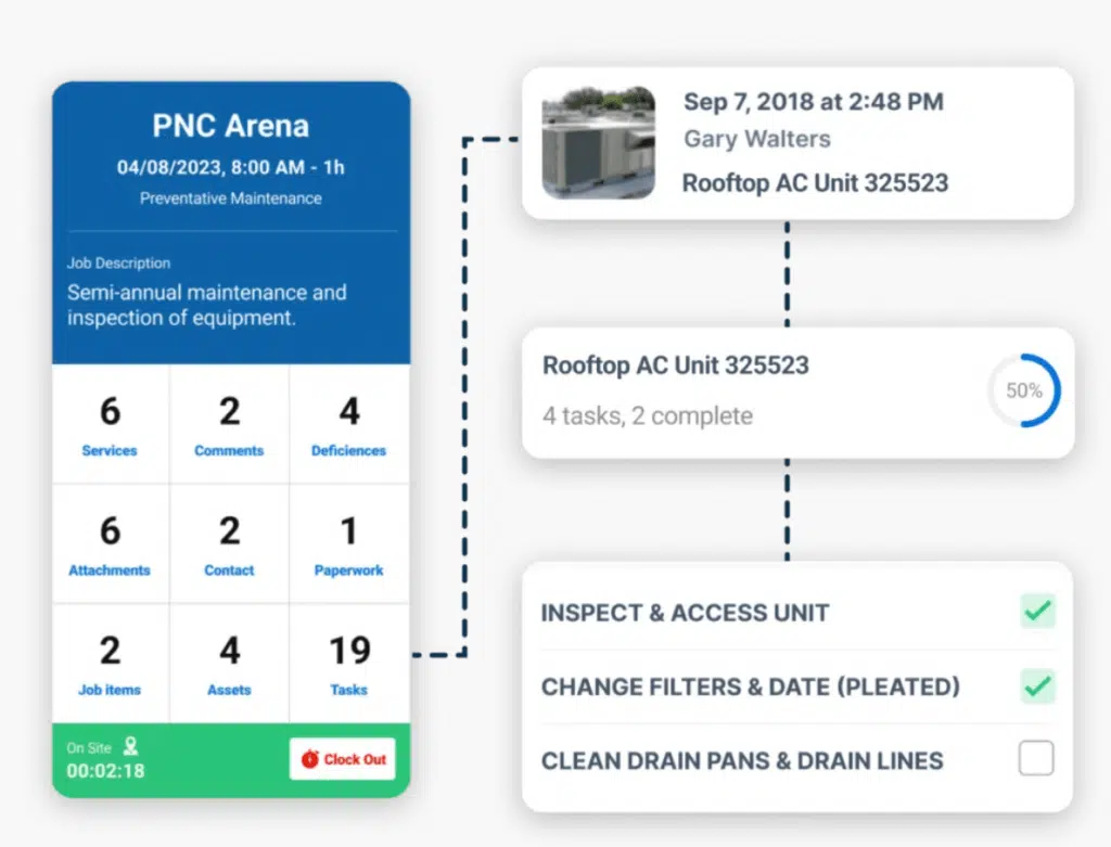 ServiceTrade Mobile App Interface