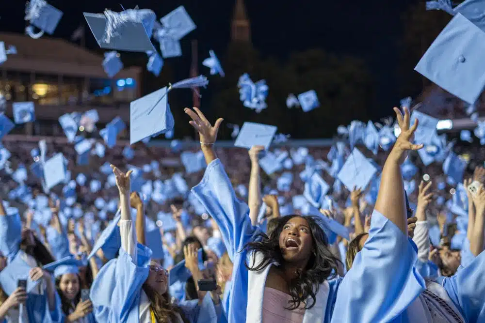 47.4% of the Research Triangle Park population has a bachelor's degree or higher. 