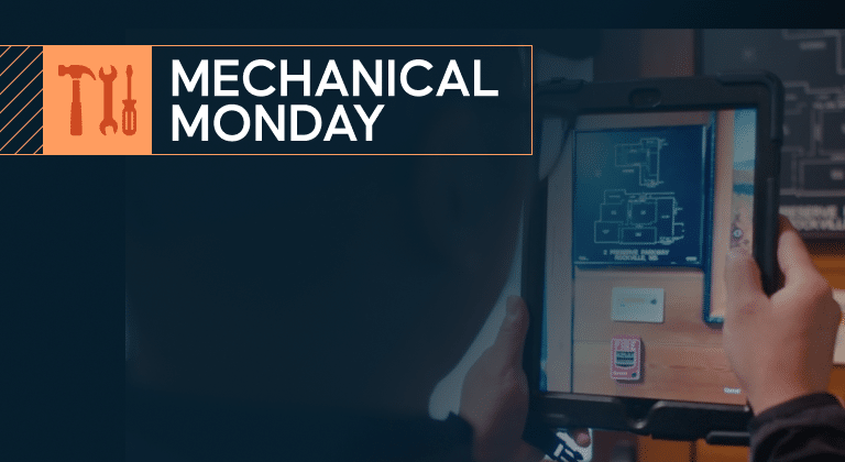 Resource card: 'The 4 Stages of Mechanical Contractor Growth — and the Key Tech Capabilities for Each'